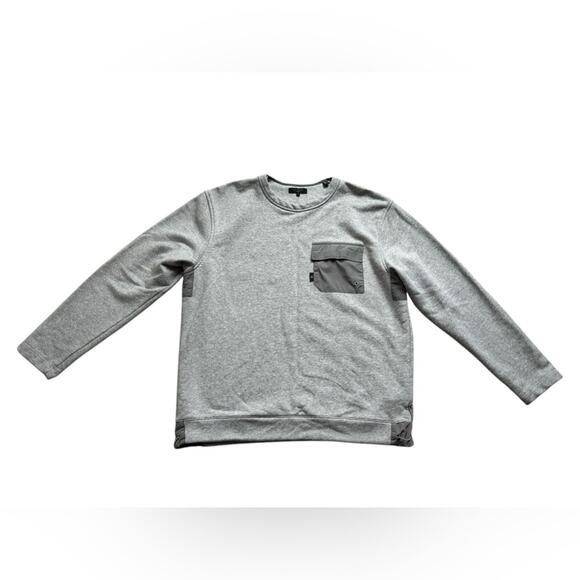 Ted Baker London Men’s Birchin sweatshirt with pocket gray size 5/large casual - Picture 1 of 7